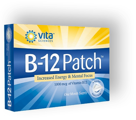 B12 Patch Image of a Bottle Big